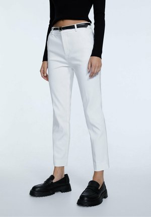 Pantalones chinos - white