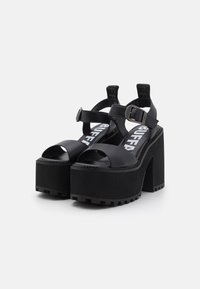 Buffalo KILLAH NEAT - Augstpapēžu sandales - black