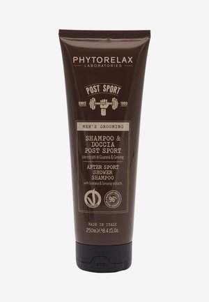 MEN'S GROOMING - AFTER SPORT SHOWER SHAMPOO WITH GUARANA & GINSENG EXTRACTS - VEGAN & NATURAL  - Shampoo