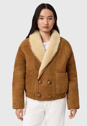 CHARLTON SHEARLING - Bőrdzseki - tan brown