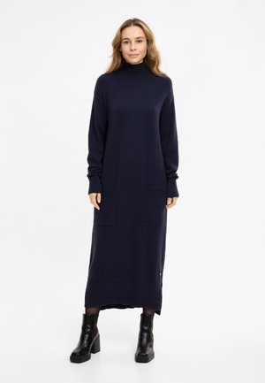 Frieda & Freddies, STRICKKLEID - Maxikleid - mitternachtsblau