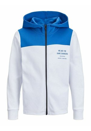 Zip-up sweatshirt - white