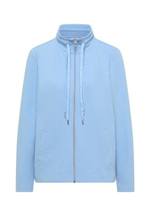 Cecil, LANGARM JACKE MIT OTTOMAN STRUKTUR - Neuletakki - easy blue