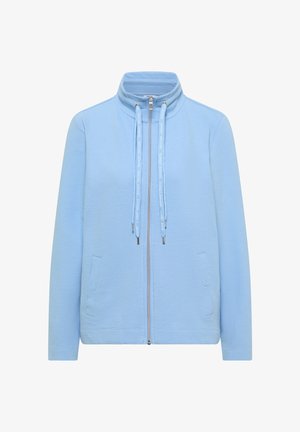 Cecil, LANGARM JACKE MIT OTTOMAN STRUKTUR - Vest - easy blue