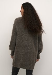 Kaffe TRINA - Gilet - major brown melange