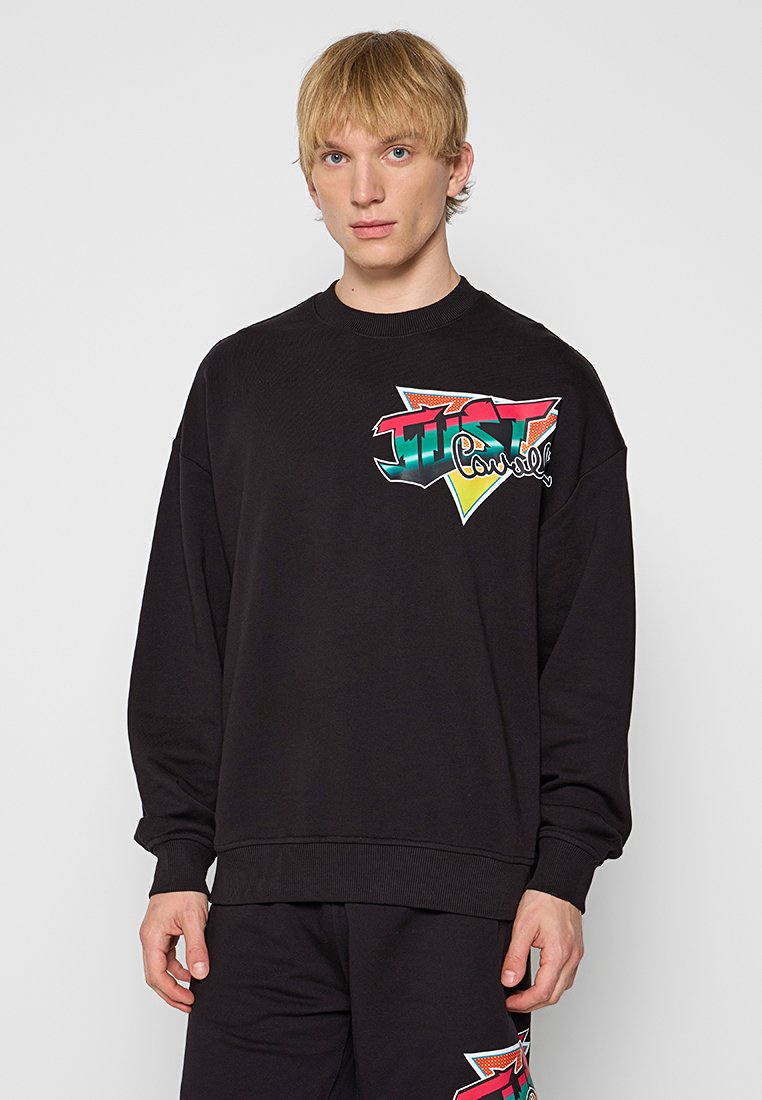 Just Cavalli Sweater zwart
