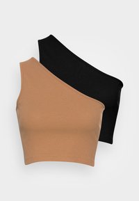 Não selecionado, black, brown