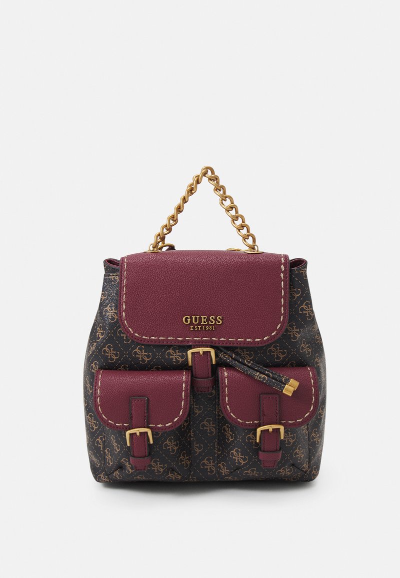 Guess NO LIMIT FLAP BACKPACK Rucksack brown/merlot/brown Zalando.ie