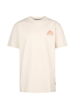 BACK PRINT SCHOONER - T-shirt med print - seashell