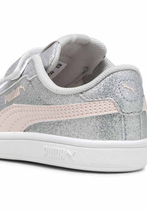 PUMA SMASH 3.0 GLITZ GLAM - Zapatos de bebé - glacial gray frosty pink — photo 4
