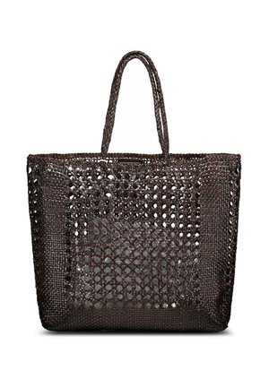 OPEN CANNAGE WEAVE - Cabas - marrone