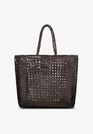 DRAGON DIFFUSION OPEN CANNAGE WEAVE - Shopper - marrone
