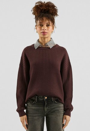 PULLOVER - Pullover - aubergine