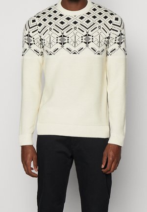 Strickpullover - white