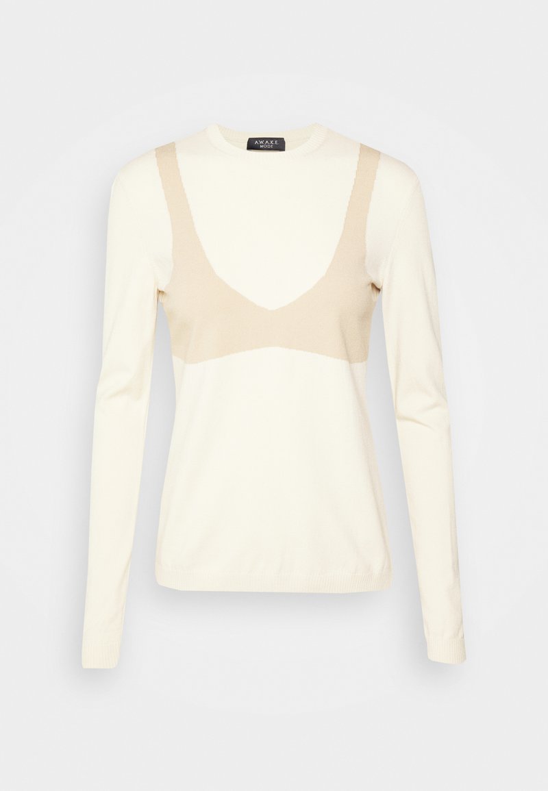 A.W.A.K.E. MODE Trui beige