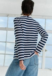 Next LONG SLEEVE - Pikkade varrukatega topp - navy white