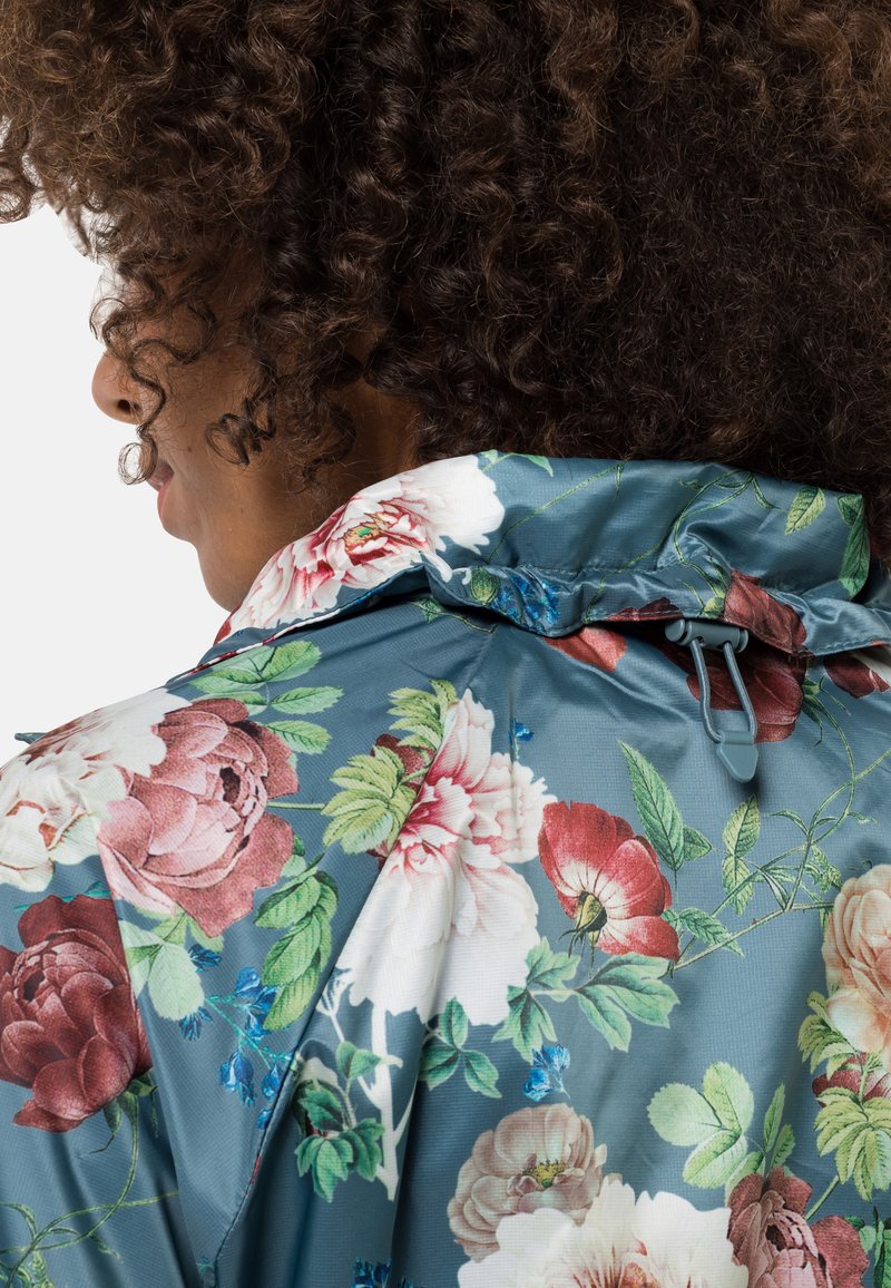 Damen Sportbekleidung | Jack Wolfskin Outdoorjacke teal grey all over/blaugrau - FY94151 Damen Sportbekleidung | Jack Wolfskin Outdoorjacke teal grey all over/blaugrau - FY94151