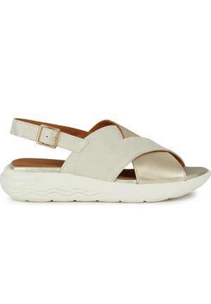 D SPHERICA  - Sandalias con plataforma - light sand light gold