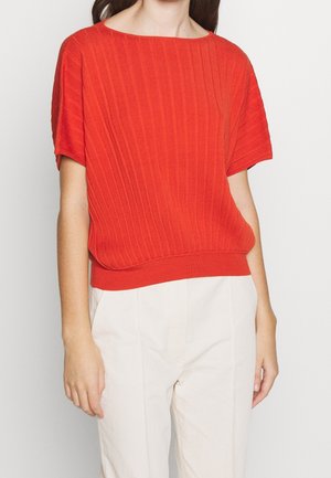 Camiseta estampada - metallic red
