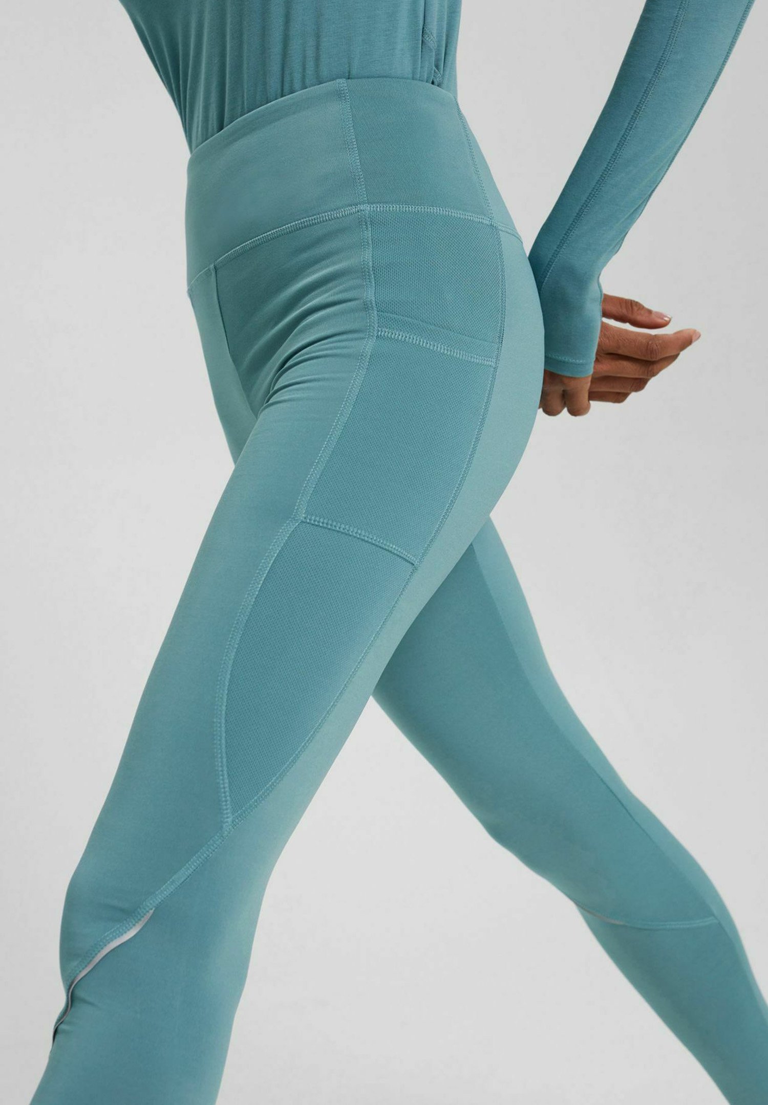 light teal leggings