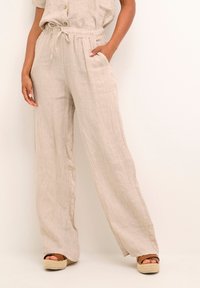 Cream - CRBELLIS - Trousers - crispy sand Thumbnail Image 1