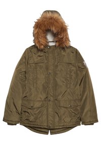 Lemon Beret Abrigo de invierno - khaki