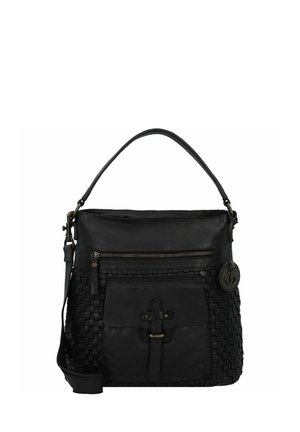 URBAN POETS SCHULTER - Handbag - dark ash