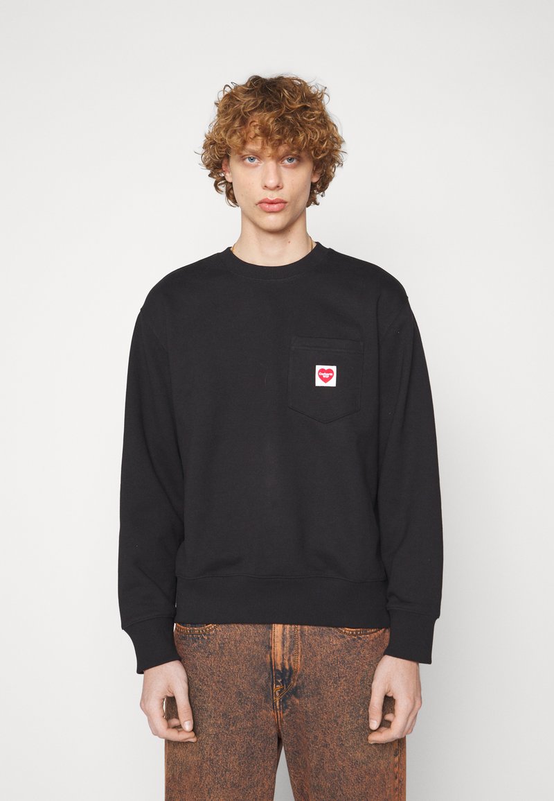 Carhartt WIP HEART POCKET - Sweatshirt - black/noir - ZALANDO.FR