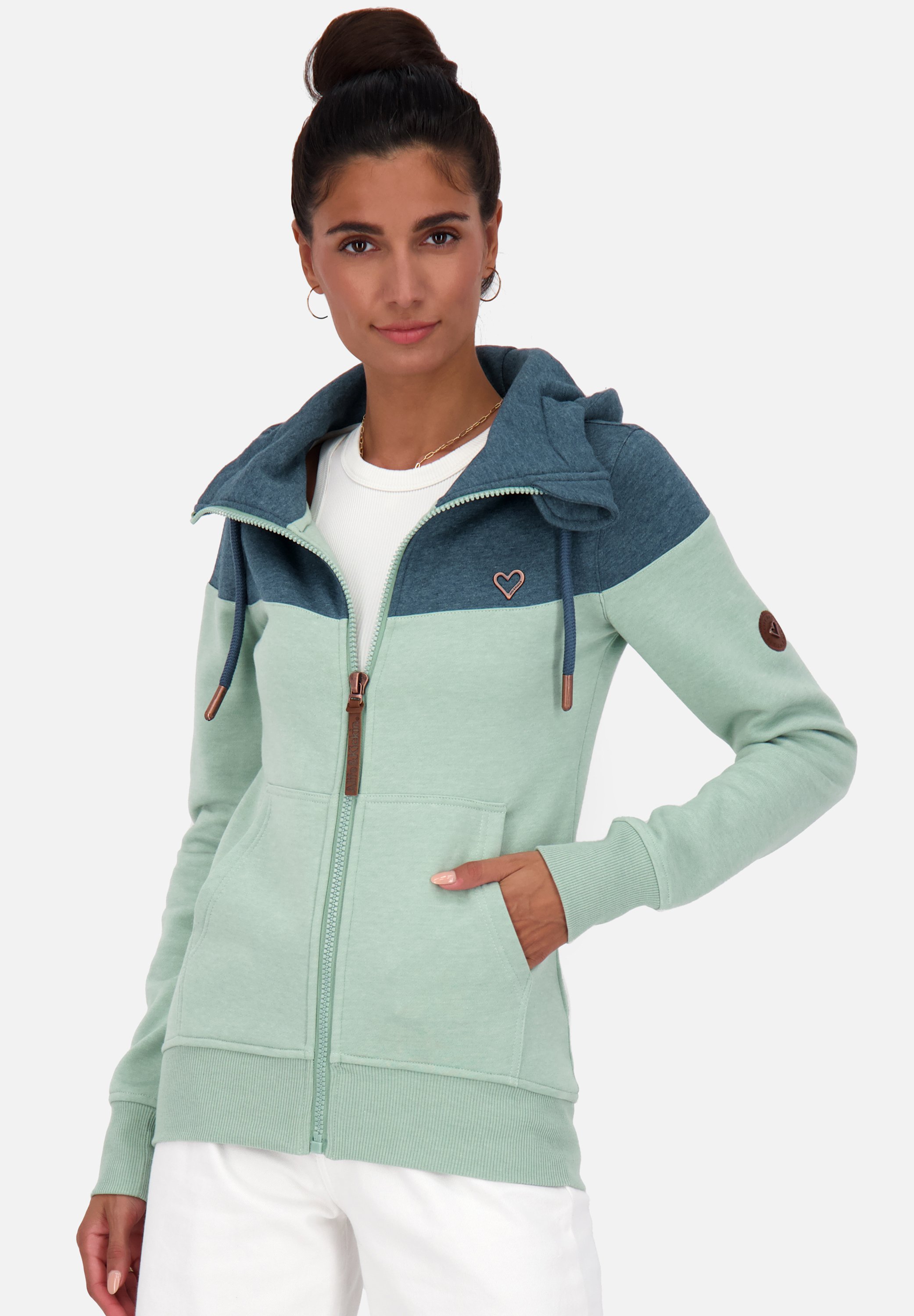 Alife & Kickin Kapuzensweatjacke CaraAK Sweatja Produktbild-Vorschau 6