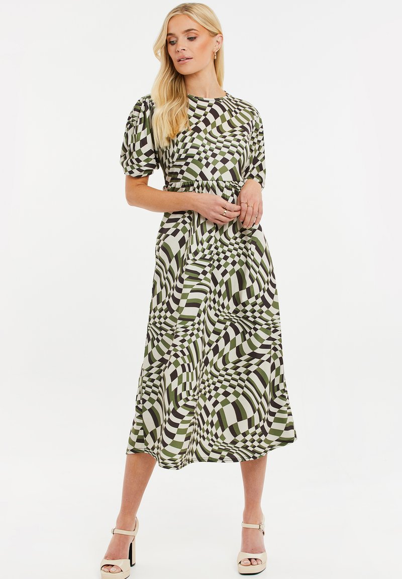 Threadbare SIMBASMOCK Day dress green Zalando.ie