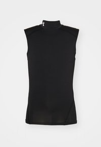 Under Armour MOCK - Top - black/white