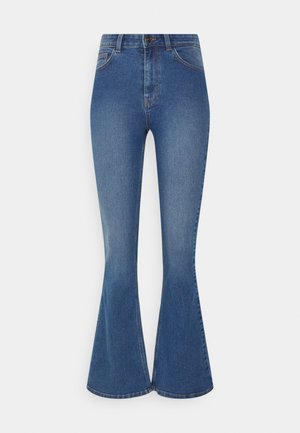PEGGY - Vaqueros bootcut - medium blue denim