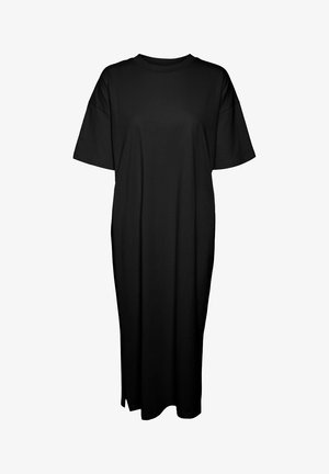 Vero Moda Curve VMCMOLLY OVERSIZE CALF DRESS - Freizeitkleid - black