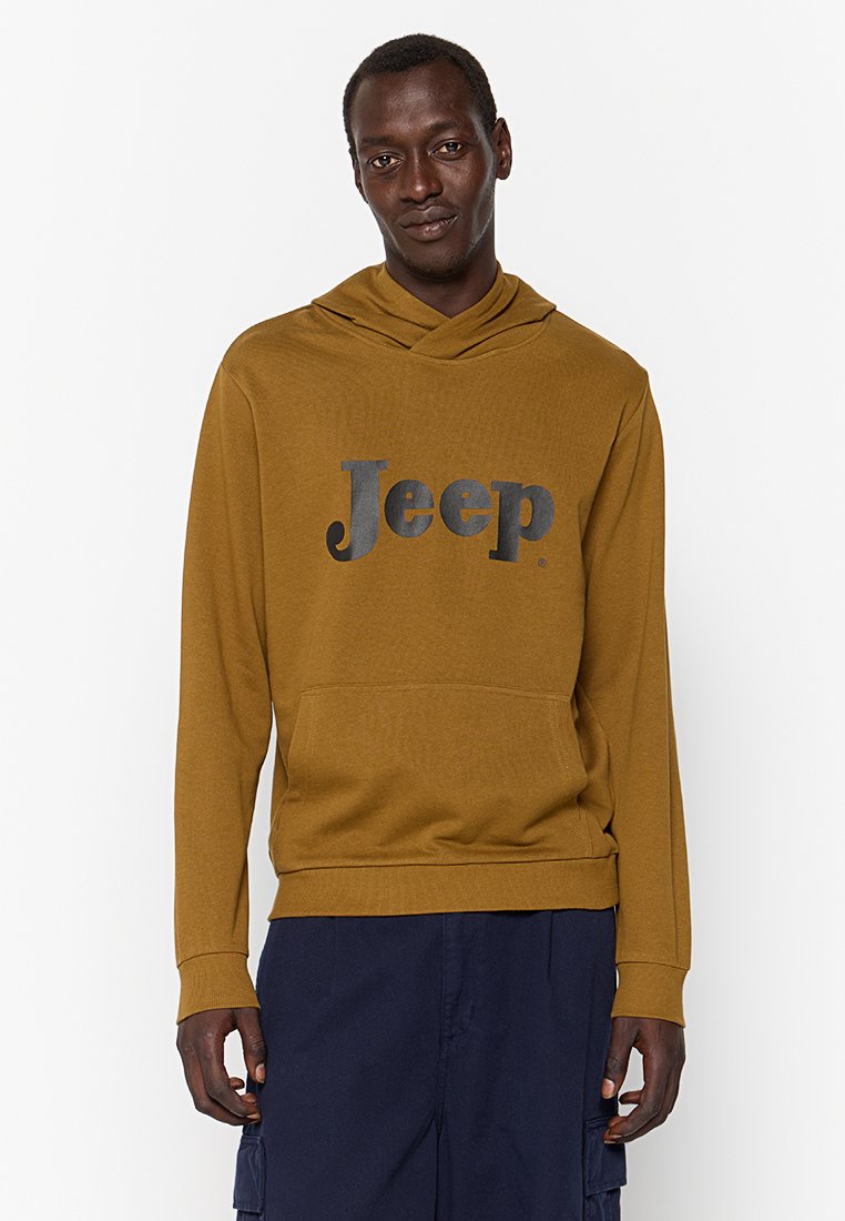 Jeep Hoodie okergeel