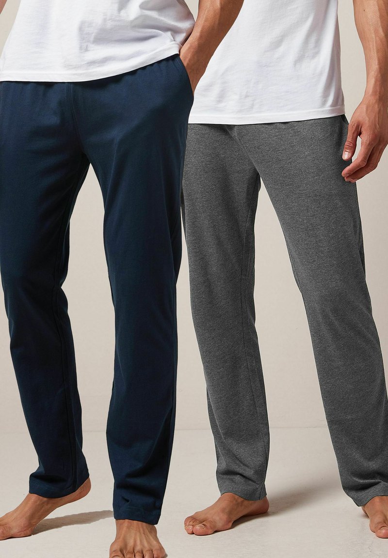 Next 2PACK PYJAMA BOTTOMS REGULAR FIT Bas de pyjama blue/bleu ZALANDO.BE