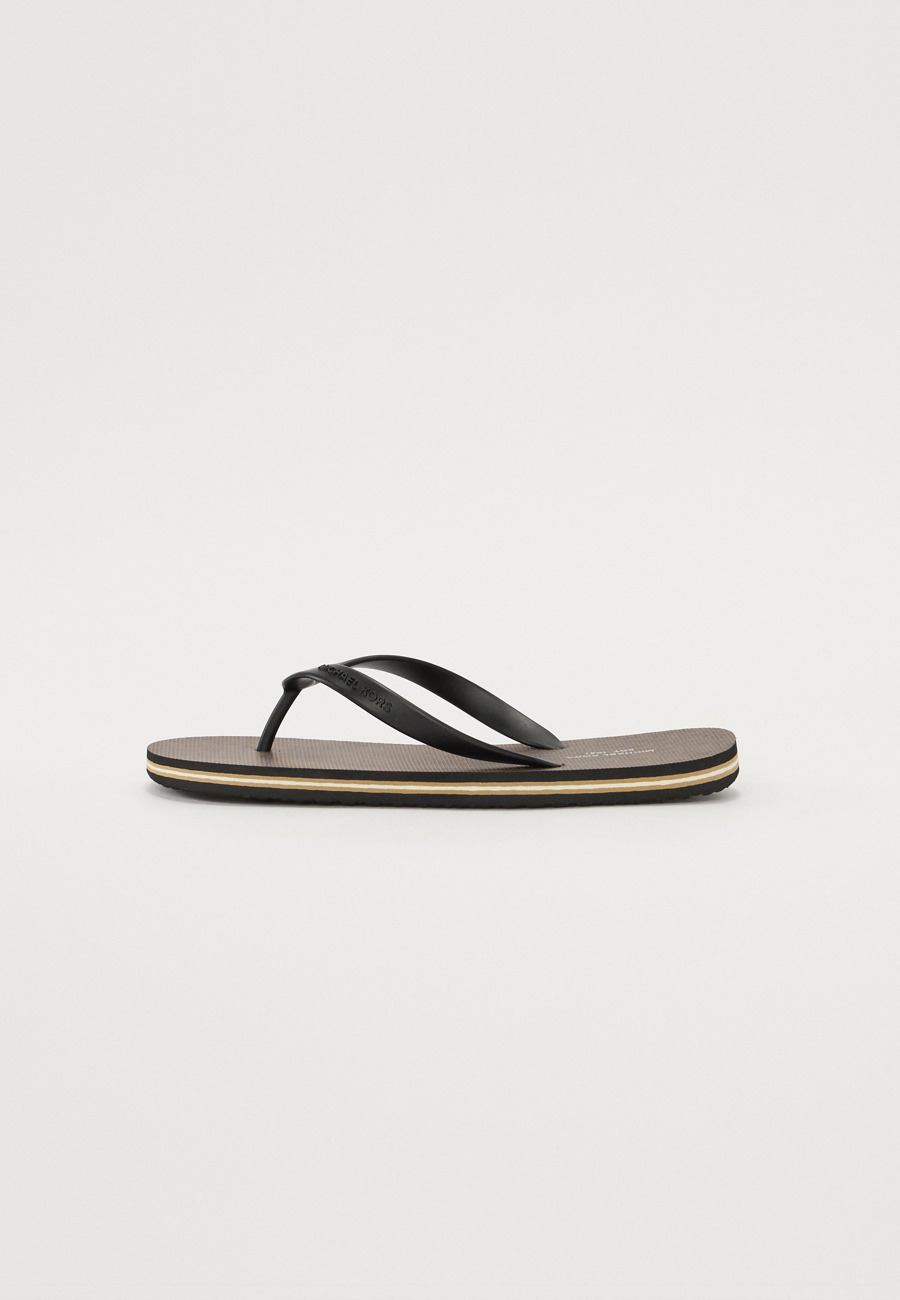 Michael Kors Men’s Travis Flip-Flop, Brown Michael Kors Travis Flip-Flop Brown/Black 11 M | B2B Liquidation main image 3