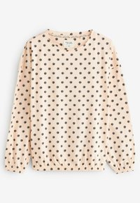 Next REGULAR FIT SET - Nattplagg set - oatmeal flower