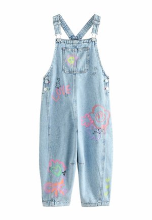 Next, Dungarees - graffiti printed