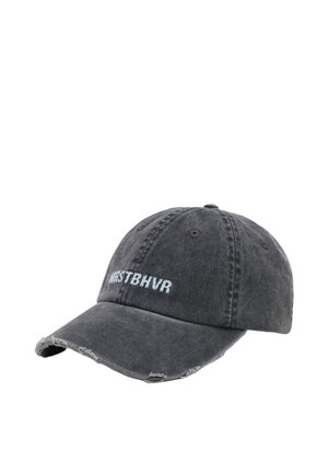 WRSTBHVR, WRSTBHVR HEADWEAR KAEL CAP - Cappellino - black vintage