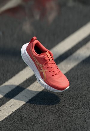 GEL CUMULUS 27 - Scarpe da corsa su strada - dark pink clay/cream