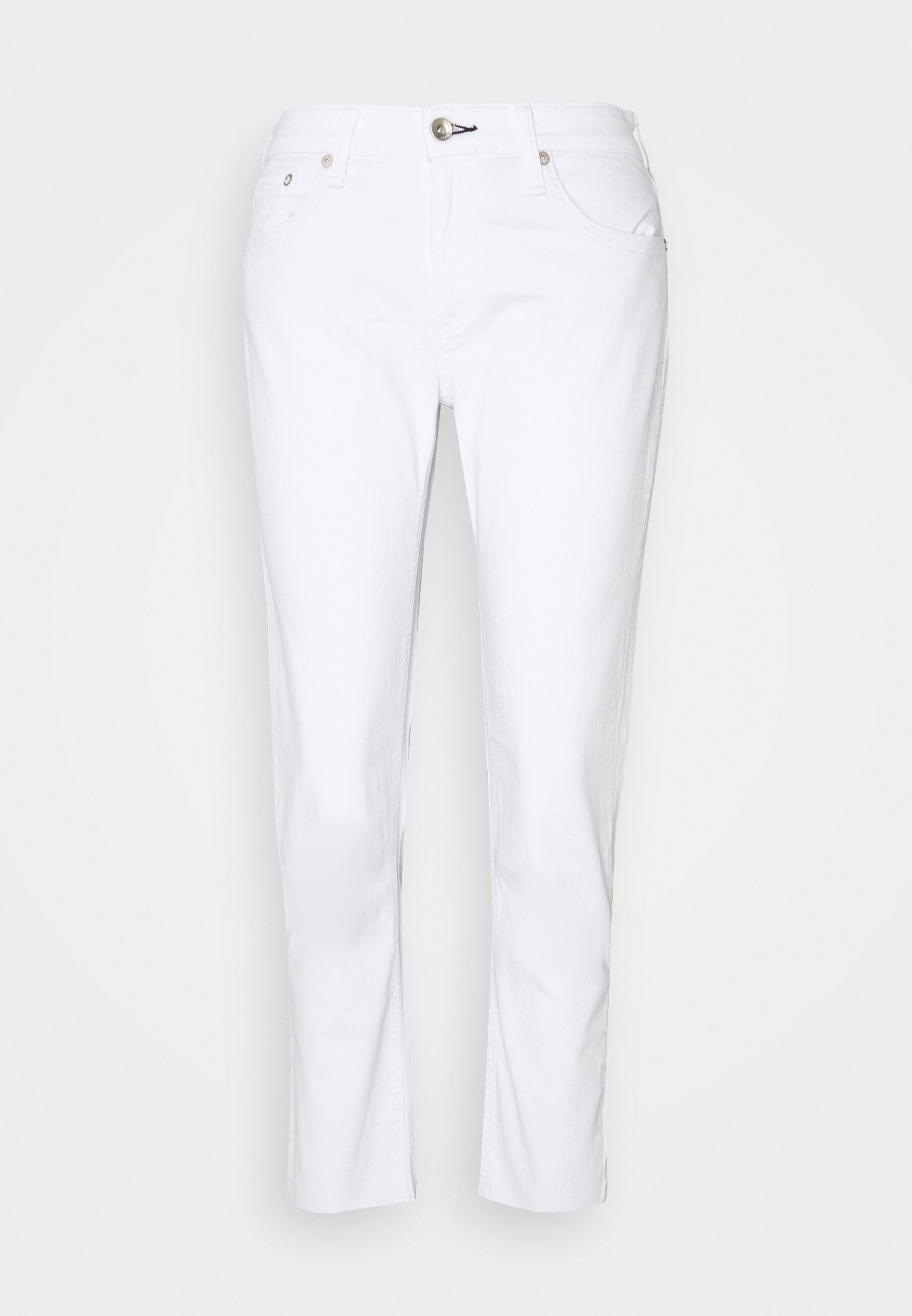 white relaxed fit jeans