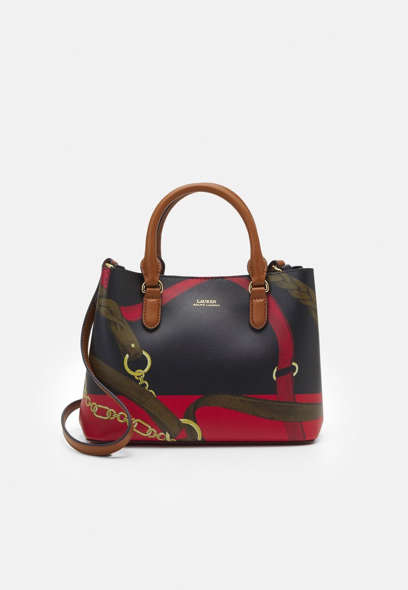 Lauren Ralph Lauren MARCY SATCHEL SMALL Kabelka navy/tmavě modrá