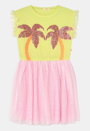 Vestito di maglina - yellow