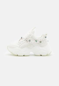 Buffalo BINARY CHARM - Sneakers low - pearl white