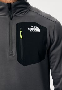The North Face CREST ¼ ZIP - Sudadera - anthracite grey/black