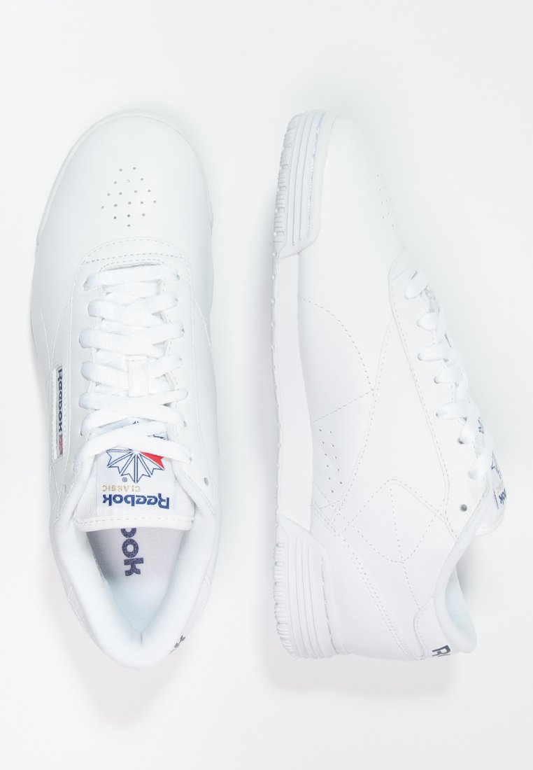 Reebok Classic EXOFIT CLEAN UNISEX - Zapatillas - white/royal blue/blanco Zalando.es