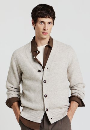 Strickjacke - sabbia melange