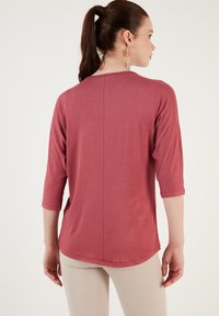 LELA CREW NECK  - Top dugih rukava - rose