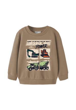 Name it, NAME IT PULLOVER NAYEL SWEATSHIRT - Sweatshirt - hellbraun