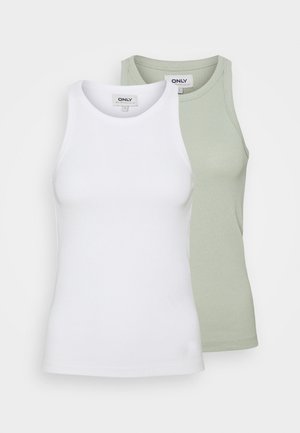 ONLLINDSAY TANK 2 PACK - Tops - cloud dancer